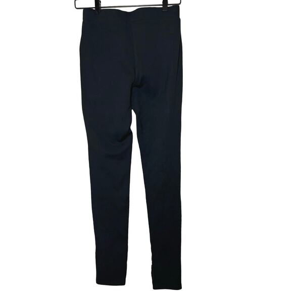 NWT Bebe Women’s Magnolia Frost Royalty Leggings Black Size Small - Picture 2 of 8